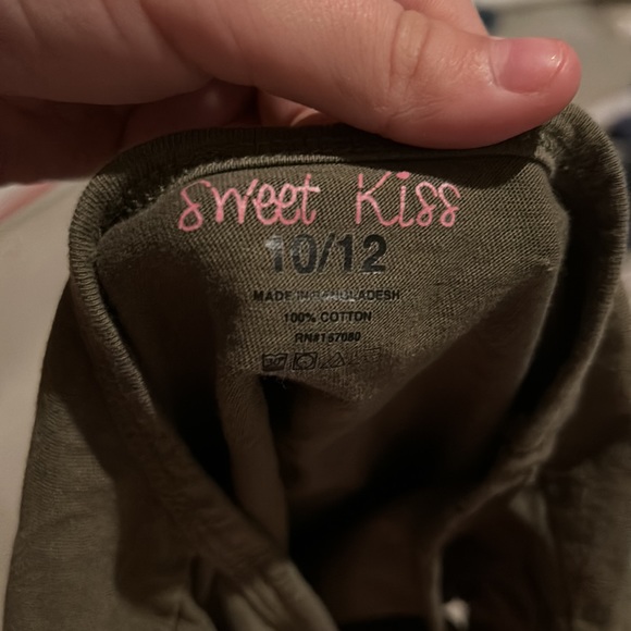 Good vibes moss sequin long sleeved shirt - Picture 3 of 4